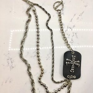 Men fashion wallet chain